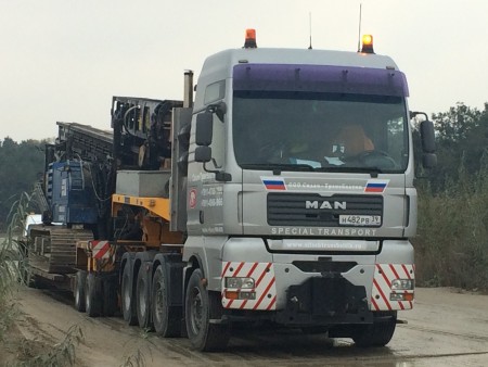 Перевозка грузовой техники в Калининграде